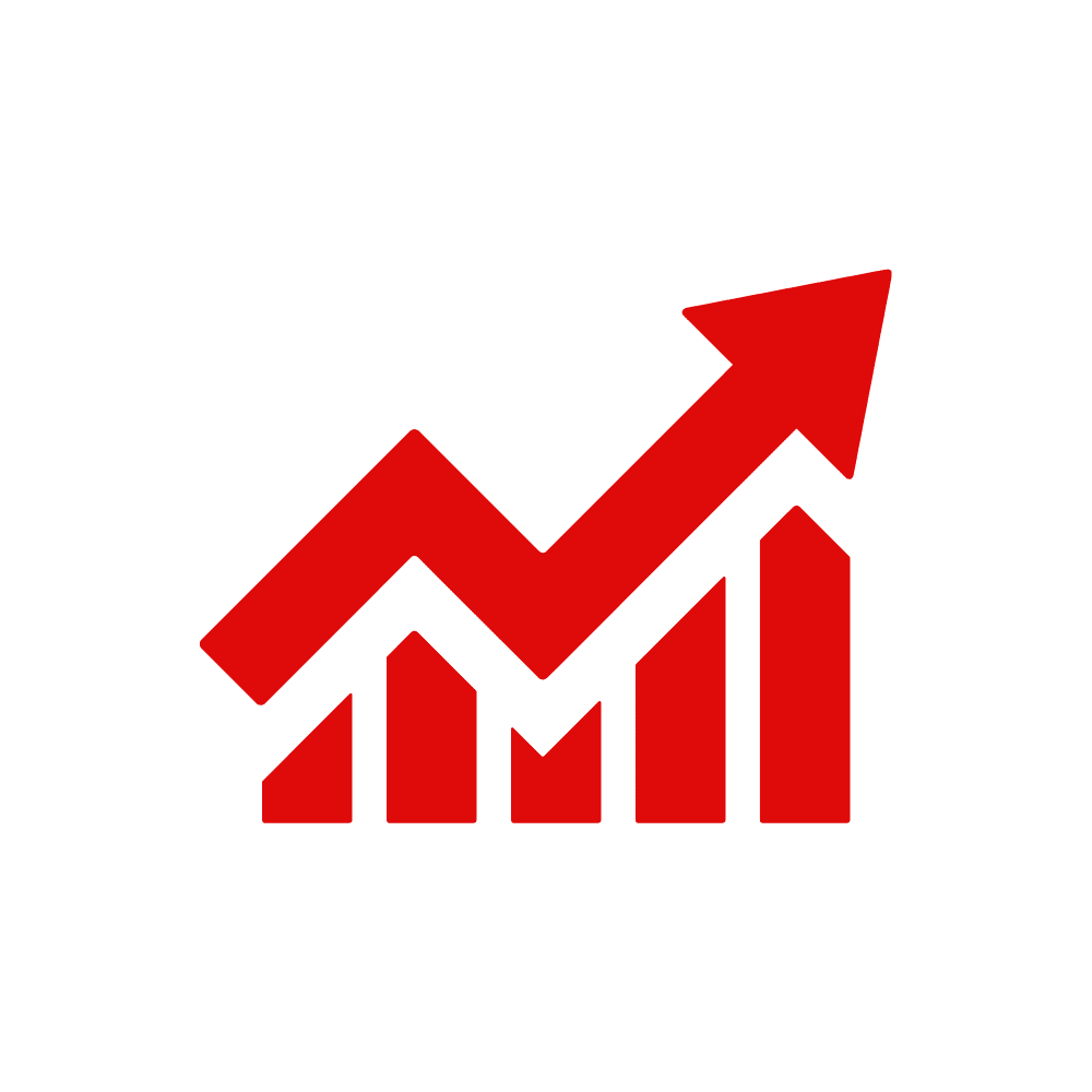 Icone croissance business digitale