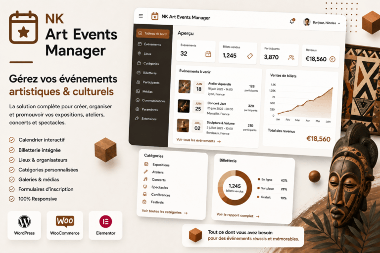 Art Events Manager